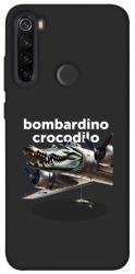 Чехол itsPrint Bombardino Crocodilo volante для Xiaomi Redmi Note 8T