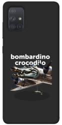 Чехол itsPrint Bombardino Crocodilo volante для Samsung Galaxy A71