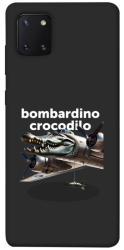 Чехол itsPrint Bombardino Crocodilo volante для Samsung Galaxy Note 10 Lite (A81)