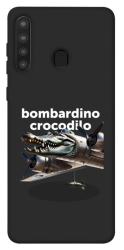 Чехол itsPrint Bombardino Crocodilo volante для Samsung Galaxy A21