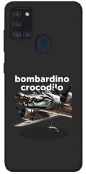 Чехол itsPrint Bombardino Crocodilo volante для Samsung Galaxy A21s