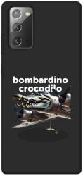 Чехол itsPrint Bombardino Crocodilo volante для Samsung Galaxy Note 20