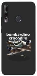 Чехол itsPrint Bombardino Crocodilo volante для Huawei P40 Lite E / Y7p (2020)