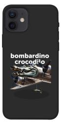 Чехол itsPrint Bombardino Crocodilo volante для Apple iPhone 12 Pro (6.1")