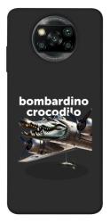 Чехол itsPrint Bombardino Crocodilo volante для Xiaomi Poco X3 NFC / Poco X3 Pro