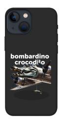 Чехол itsPrint Bombardino Crocodilo volante для Apple iPhone 13 mini (5.4")