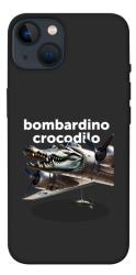 Чехол itsPrint Bombardino Crocodilo volante для Apple iPhone 13 (6.1")