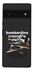 Чехол itsPrint Bombardino Crocodilo volante для Google Pixel 6 Pro