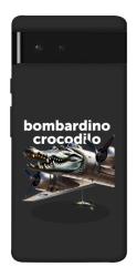 Чехол itsPrint Bombardino Crocodilo volante для Google Pixel 6