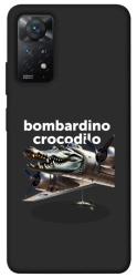 Чехол itsPrint Bombardino Crocodilo volante для Xiaomi Redmi Note 11 Pro 4G/5G