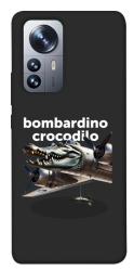 Чехол itsPrint Bombardino Crocodilo volante для Xiaomi 12 / 12X