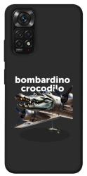 Чехол itsPrint Bombardino Crocodilo volante для Xiaomi Redmi Note 11 (Global) / Note 11S