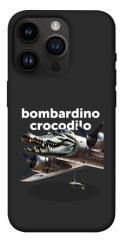 Чехол itsPrint Bombardino Crocodilo volante для Apple iPhone 14 Pro (6.1")