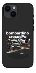 Чехол itsPrint Bombardino Crocodilo volante для Apple iPhone 14 (6.1")