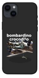 Чехол itsPrint Bombardino Crocodilo volante для Apple iPhone 14 Plus (6.7")