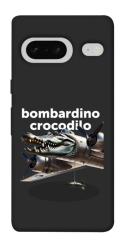 Чехол itsPrint Bombardino Crocodilo volante для Google Pixel 7