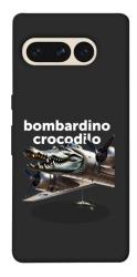 Чехол itsPrint Bombardino Crocodilo volante для Google Pixel 7 Pro