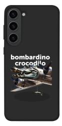 Чехол itsPrint Bombardino Crocodilo volante для Samsung Galaxy S23