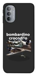 Чехол itsPrint Bombardino Crocodilo volante для Motorola Moto G31