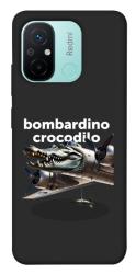 Чехол itsPrint Bombardino Crocodilo volante для Xiaomi Redmi 12C