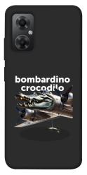 Чехол itsPrint Bombardino Crocodilo volante для Xiaomi Redmi Note 11R