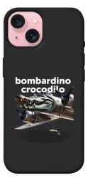 Чехол itsPrint Bombardino Crocodilo volante для Apple iPhone 15 (6.1")