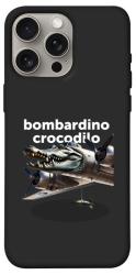 Чехол itsPrint Bombardino Crocodilo volante для Apple iPhone 15 Pro Max (6.7")