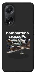 Чехол itsPrint Bombardino Crocodilo volante для Oppo A58 4G