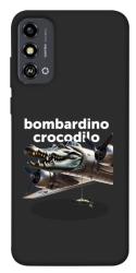 Чехол itsPrint Bombardino Crocodilo volante для ZTE Blade A53