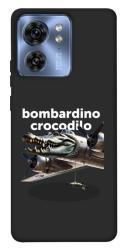 Чехол itsPrint Bombardino Crocodilo volante для Motorola Edge 40