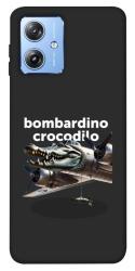 Чехол itsPrint Bombardino Crocodilo volante для Motorola Moto G84