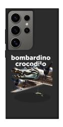 Чехол itsPrint Bombardino Crocodilo volante для Samsung Galaxy S24 Ultra