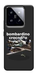 Чехол itsPrint Bombardino Crocodilo volante для Xiaomi 14 Pro