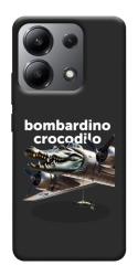 Чехол itsPrint Bombardino Crocodilo volante для Xiaomi Redmi Note 13 4G