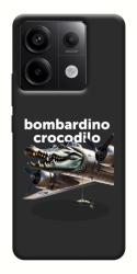 Чехол itsPrint Bombardino Crocodilo volante для Xiaomi Redmi Note 13 Pro 4G
