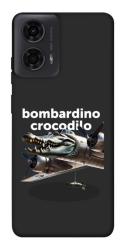 Чехол itsPrint Bombardino Crocodilo volante для Motorola Moto G24