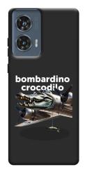 Чехол itsPrint Bombardino Crocodilo volante для Motorola Edge 50 Fusion