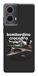 Чехол itsPrint Bombardino Crocodilo volante для Motorola Moto G85