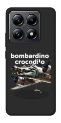 Чехол itsPrint Bombardino Crocodilo volante для Xiaomi 14T Pro