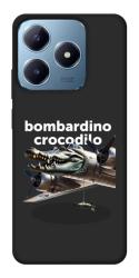 Чехол itsPrint Bombardino Crocodilo volante для Realme C63 4G