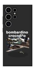 Чехол itsPrint Bombardino Crocodilo volante для Samsung Galaxy S25 Ultra