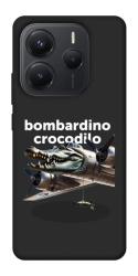 Чехол itsPrint Bombardino Crocodilo volante для Xiaomi Redmi Note 14 5G