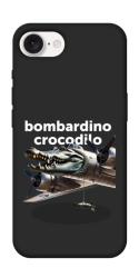 Чехол itsPrint Bombardino Crocodilo volante для Apple iPhone 16e (6.1")