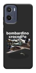 Чехол itsPrint Bombardino Crocodilo volante для Motorola Moto G05