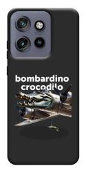 Чехол itsPrint Bombardino Crocodilo volante для Motorola Edge 50 Neo