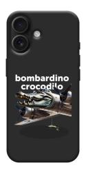 Чехол itsPrint Bombardino Crocodilo volante для Apple iPhone 17 (6.3")