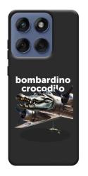 Чехол itsPrint Bombardino Crocodilo volante для Motorola Edge 60 Fusion