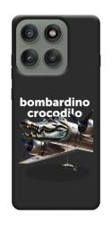 Чехол itsPrint Bombardino Crocodilo volante для Motorola Edge 60 Pro