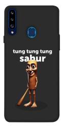 Чехол itsPrint Tung Tung Tung Sahur Tamburo для Samsung Galaxy A20s