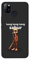 Чехол itsPrint Tung Tung Tung Sahur Tamburo для Infinix Hot 10 Lite